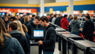 self checkout headaches, holiday shopping outlook 2024