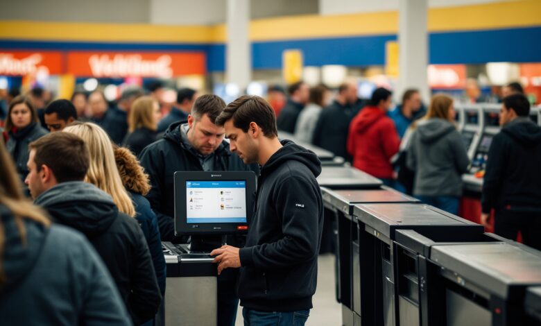 self checkout headaches, holiday shopping outlook 2024