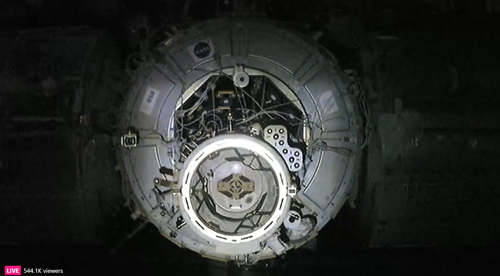 ISS, Space X Docks ISS