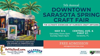 Craft fair Sarasota, 5th Annual Sarasota Spring Craft Fair