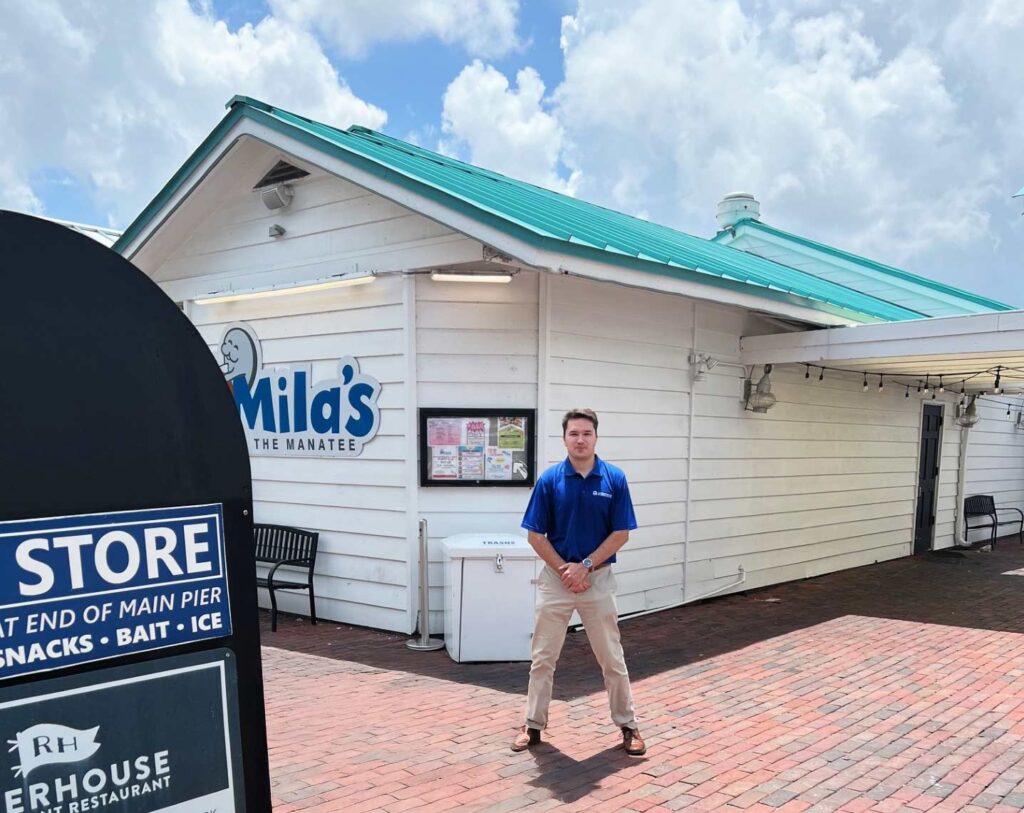 MILA’s on the Manatee, Palmetto waterfront dining, Palmetto Main Street restaurants, best grouper sandwich Florida, Manatee River restaurants, historic dining Palmetto, Florida Gulf Coast seafood, Palmetto food and history, waterfront restaurants Manatee County, best fish tacos Palmetto