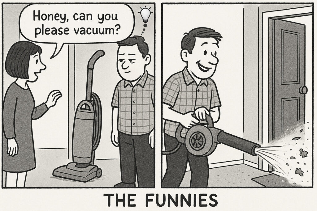 Florida Man, The Funnies, The funnies Cartoon strip