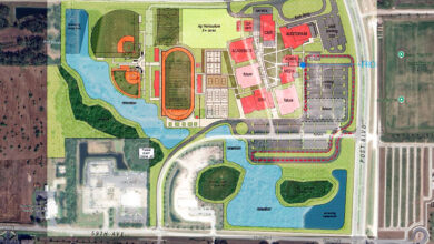 Lakewood Ranch New Highschool Initial Plans Overlay