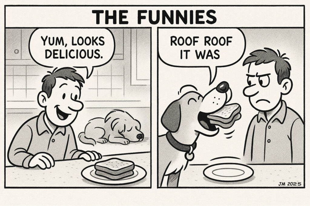 The Funnies, Comic Strip The Funnies
