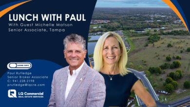 Michelle Matson, LQCRE, Paul Rutledge, commercial real estate Florida, Tampa CRE, Florida real estate trends, Extended Reach Florida, retail leasing Tampa, tenant representation Florida, commercial real estate interview