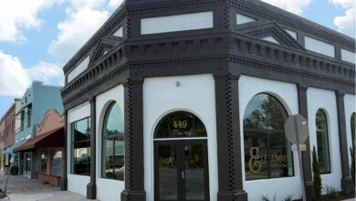 Eleanor’s Coffee and Cakes Palmetto, new coffee shop Palmetto FL, Main Street Palmetto café, Palmetto bakery and coffee, Ella Scarberry pastry chef, Palmetto coffee and cakes, Manatee County coffee shops, Palmetto café quiet room, homemade baked goods Palmetto, new business opening Palmetto 2025