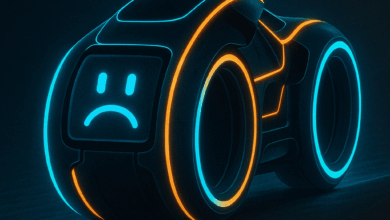 Tron Ares review, Tron Legacy, Jared Leto, Jeff Bridges, Tron movie franchise, sci-fi films 2025, movie reviews Florida, digital art nostalgia, Extended Reach Florida entertainment