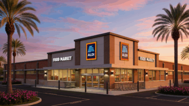 Aldi Florida expansion, Aldi new stores Florida, Aldi Winn-Dixie conversion, Florida grocery competition, discount grocery Florida, Aldi vs Publix, Aldi growth 2025, Aldi Sunshine State stores, Aldi Central Florida openings, Aldi St. Johns County