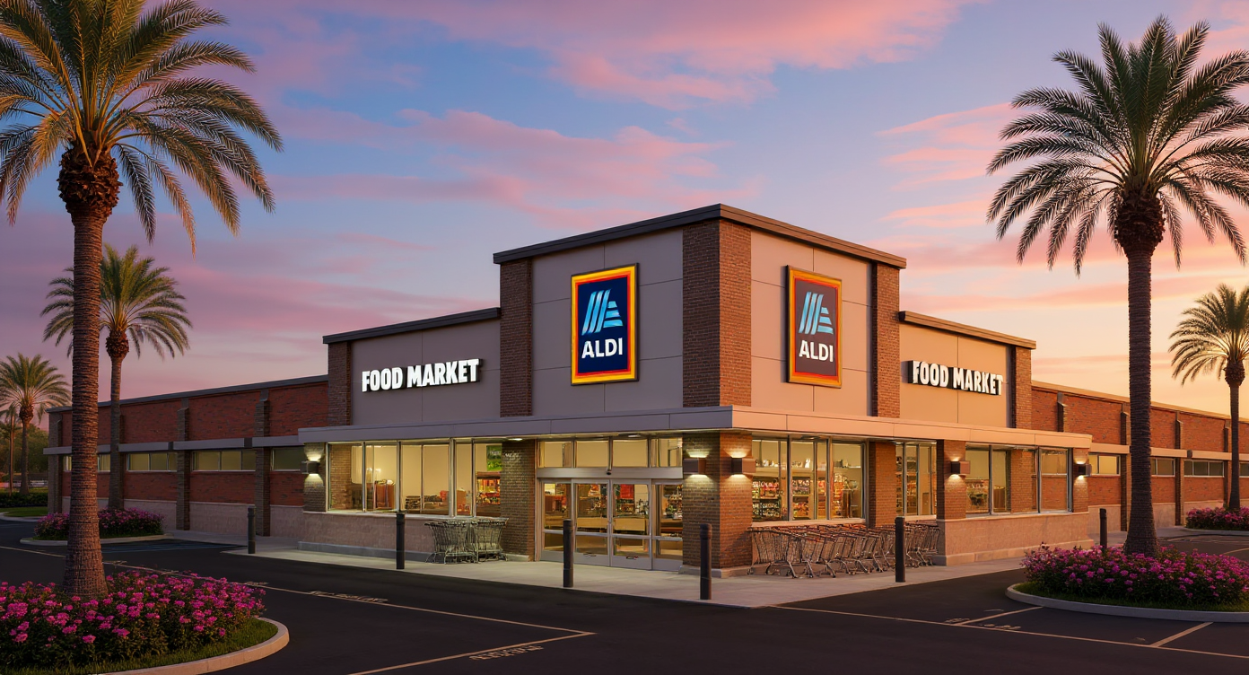 Aldi Florida expansion, Aldi new stores Florida, Aldi Winn-Dixie conversion, Florida grocery competition, discount grocery Florida, Aldi vs Publix, Aldi growth 2025, Aldi Sunshine State stores, Aldi Central Florida openings, Aldi St. Johns County