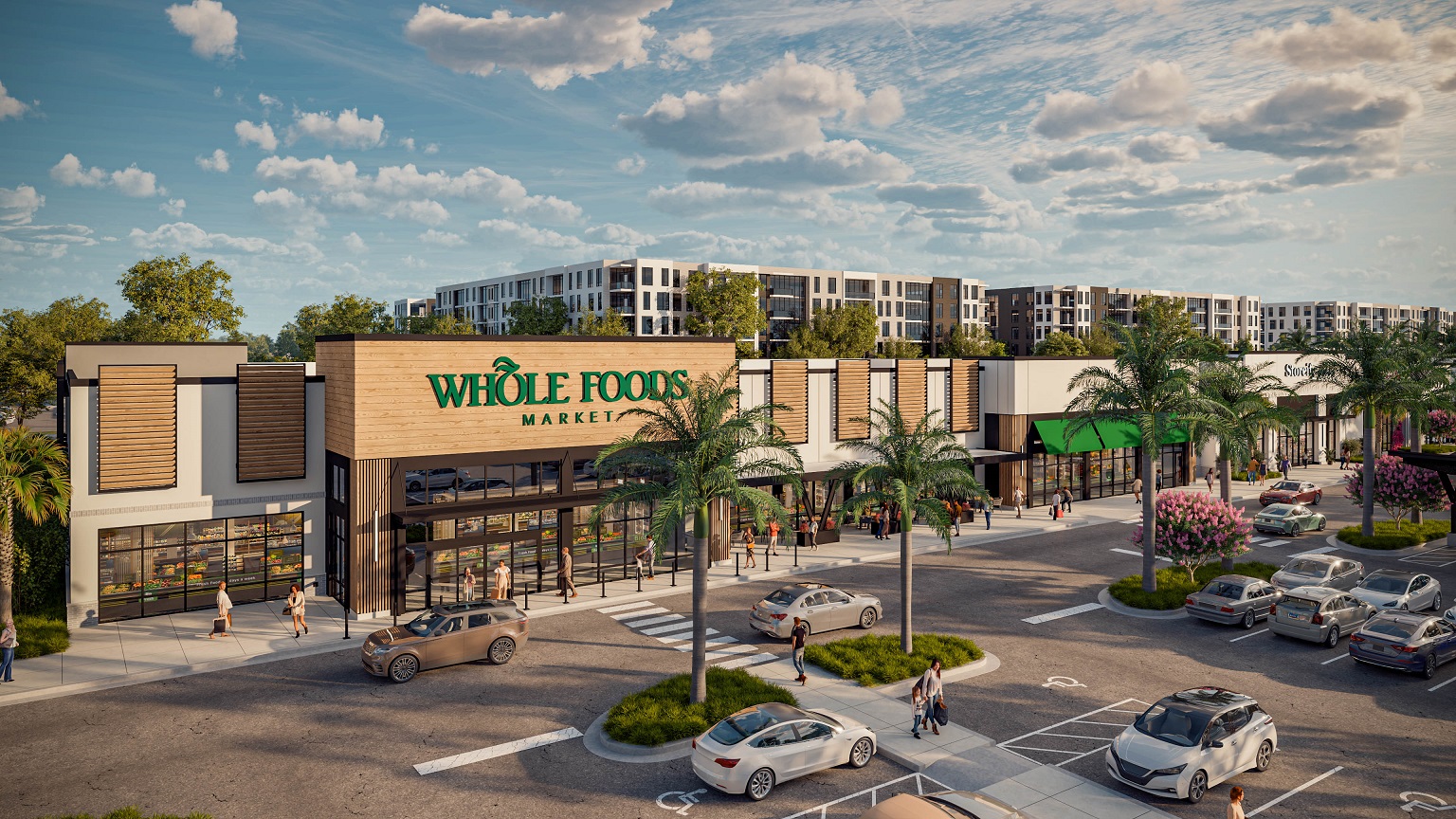 Sarasota Master Plan - Whole Foods - Image Credit: Torburn Partners Sarasota Master Plan