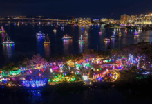Sarasota Holiday Boat Parade, Sarasota Christmas Boat Parade, Sarasota Boat Parade 2025, Sarasota Bay holiday events, Marina Jack boat parade, Bayfront Park Sarasota, Sarasota Christmas events, Sarasota holiday lights, Sarasota waterfront festivals, Suncoast Charities events, Lido Key Christmas parade