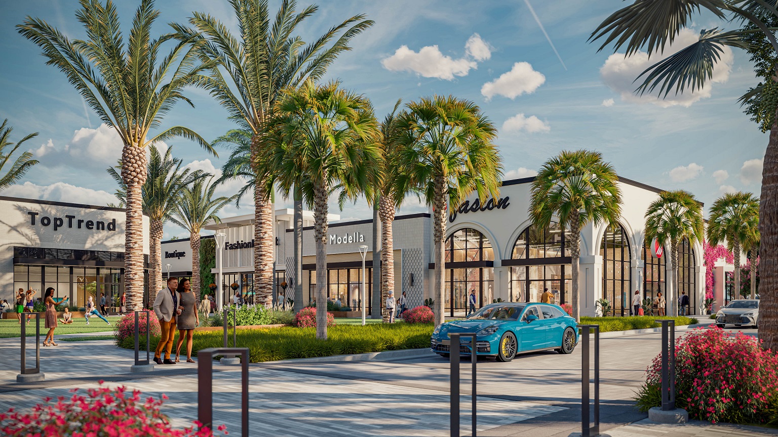 Sarasota Master Plan - Image Credit: Torburn Partners Sarasota Square Masterplan