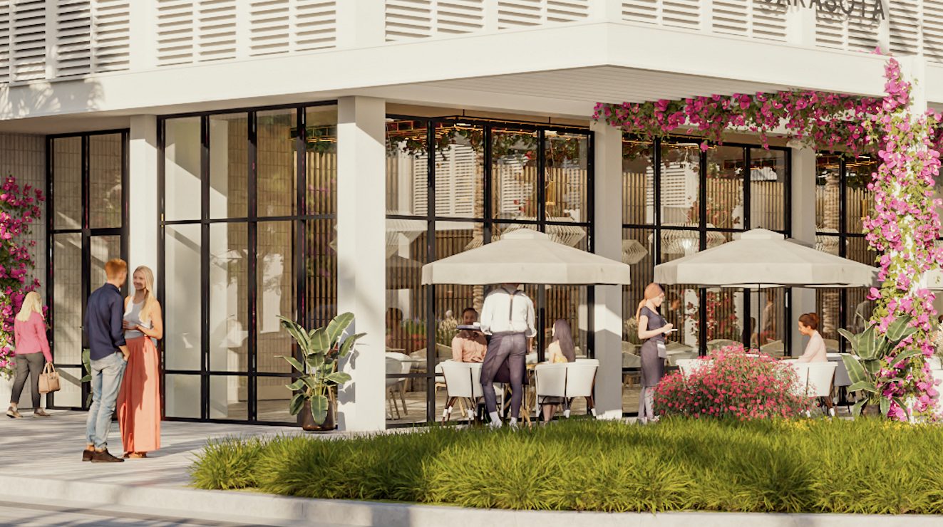 Sarasota Master Plan - Dining - Image Credit: Torburn Partners Sarasota Master Plan
