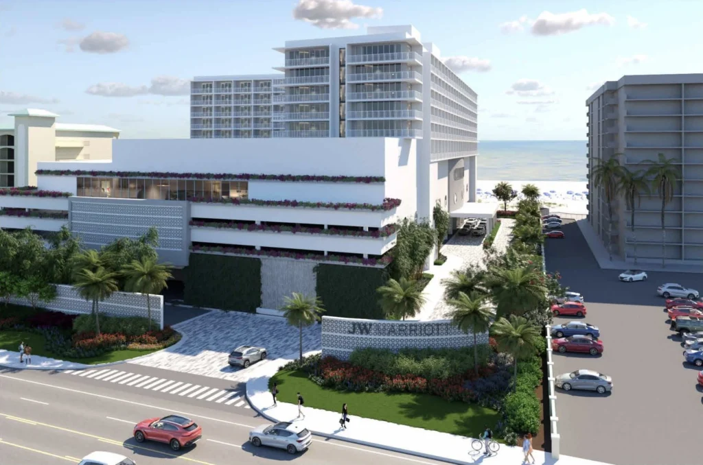 Rendering For 290-KEY JW MARRIOTT FROM the NORTHWEST | PIVOT STUDIO Rendering For 290-KEY JW MARRIOTT FROM the NORTHWEST | PIVOT STUDIO