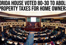 Florida House Advances Homestead Property Tax Elimination Plan in 80–30 Vote,
