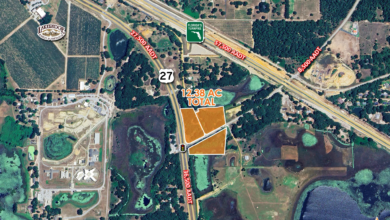Minneola commercial land for sale, US 27 development site Florida, County Road 561 commercial property, Lake County FL land for sale, 12.38 acre commercial parcel, Minneola FL development opportunity, Central Florida commercial land, hard corner development site Florida, commercial zoning Minneola FL, US 27 frontage property