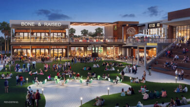 waterfront retail restaurant lease, commercial space with patio Palmetto, Palmetto FL retail lease, 1,200 SF retail space Florida, waterfront retail restaurant lease