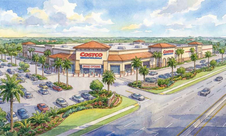 Sanford Florida real estate, Seminole Towne Center redevelopment, Costco Sanford FL, Orlando Sanford corridor development, Central Florida commercial real estate, 164585 square foot Costco, Sanford mixed use development, Florida mall redevelopment, I-4 retail development, Orlando CRE news, Costco gas station Sanford, Seminole County economic development