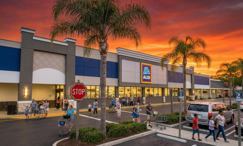 ALDI Opens 3 New Florida Locations in Boca Raton, Fernandina Beach, and Micco, ALDI Florida expansion, ALDI Boca Raton, ALDI Fernandina Beach, ALDI Micco opening, new grocery stores Florida 2026, Florida retail growth, discount grocery expansion, ALDI Southeast expansion