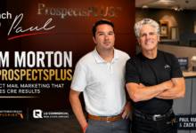 Jim Morton, ProspectsPLUS, Lunch With Paul, commercial real estate marketing, CRE marketing, direct mail marketing, postcard marketing, lead generation, off market deals, commercial real estate investing, broker marketing, real estate postcards, CRE outreach, real estate lead generation, real estate branding, CRE deals, commercial brokers, Extended Reach Florida, real estate pipeline growth, direct mail campaigns