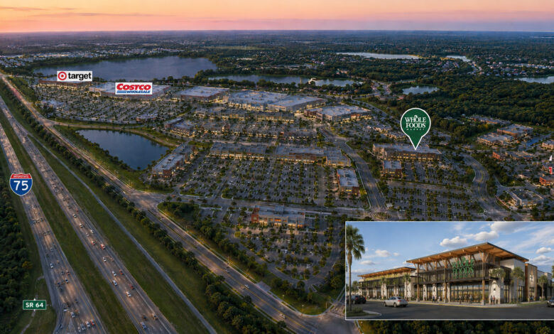 Whole Foods Heritage Harbour, Whole Foods Lakewood Ranch, Whole Foods SR 64, Whole Foods Bradenton, Whole Foods Manatee County, Heritage Harbour retail development, Lakewood Ranch grocery store, State Road 64 development, SR 64 retail corridor, Market Place at Heritage Harbour, new Whole Foods Florida, Bradenton retail growth, Manatee County commercial development, Lakewood Ranch shopping, Heritage Harbour Bradenton, new grocery store Manatee County, Whole Foods opening near Lakewood Ranch, east Manatee County growth, I-75 SR 64 retail, Lakewood Ranch development news