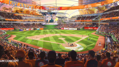Orlando Dreamers, Orlando MLB, Orlando stadium, International Drive, Orange County, commercial real estate, mixed-use development, tourism development, stadium financing, Tourist Development Tax, Central Florida, sports real estate