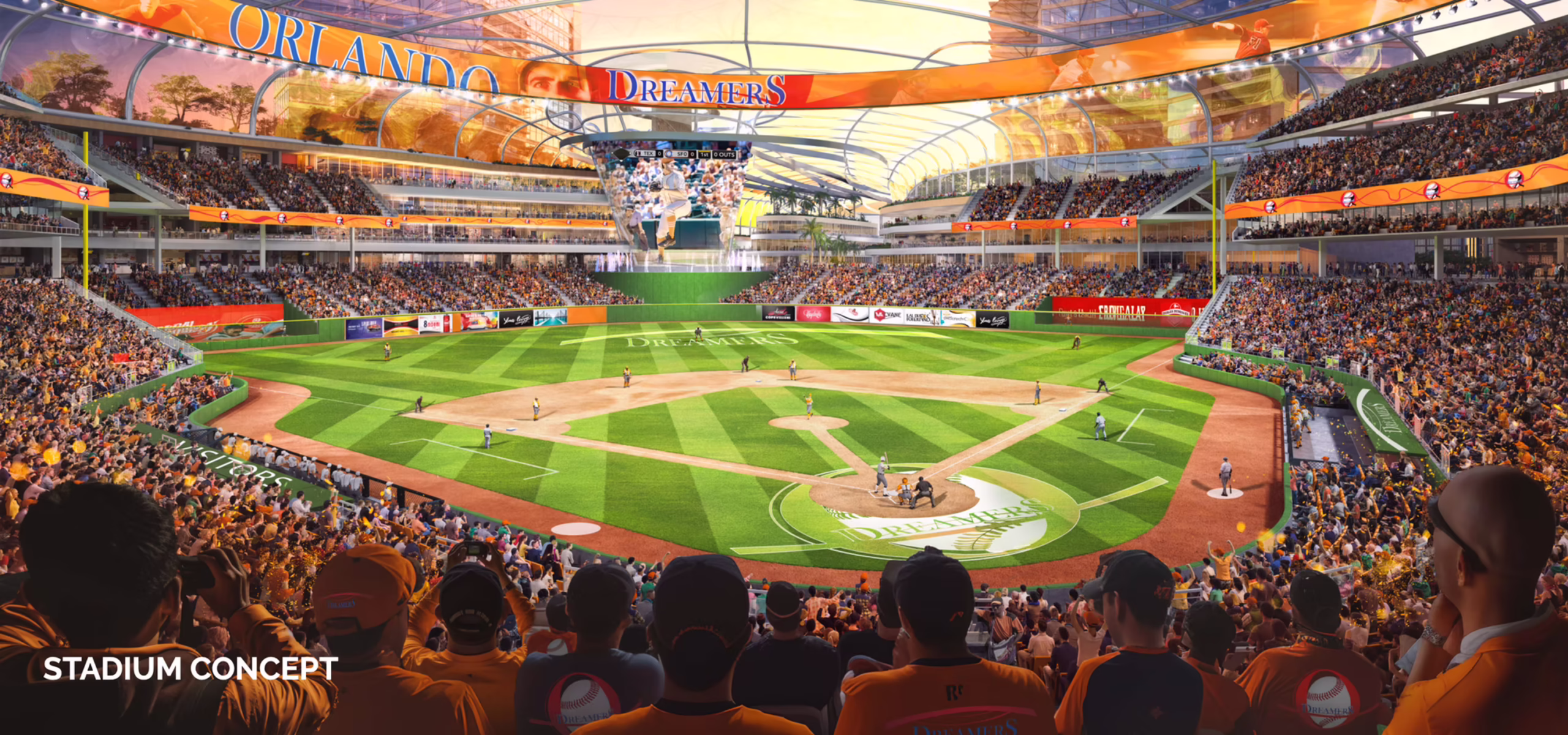 Orlando Dreamers, Orlando MLB, Orlando stadium, International Drive, Orange County, commercial real estate, mixed-use development, tourism development, stadium financing, Tourist Development Tax, Central Florida, sports real estate